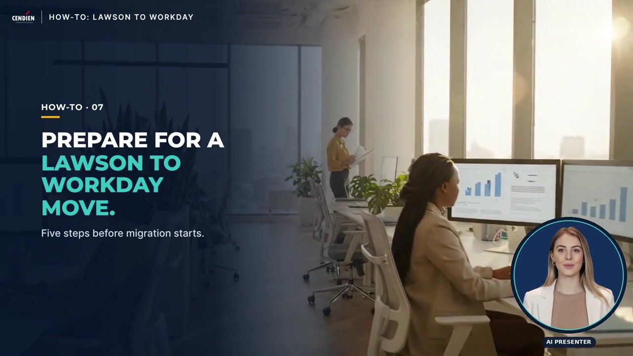 Video thumbnail for How to prepare for a move from Infor Lawson to Workday
