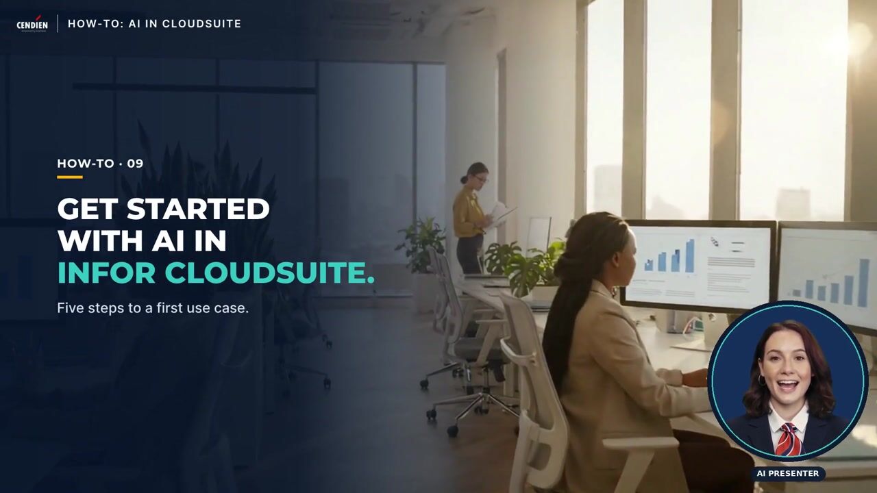 Video thumbnail for How to get started with AI in Infor CloudSuite
